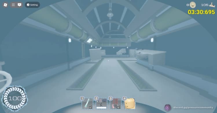 FloodedRightStraightW/Room1