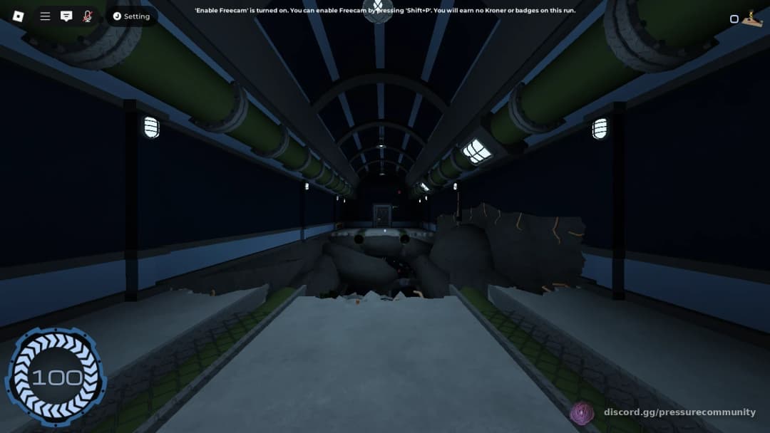 LongStraightCollapsedFloorDown
