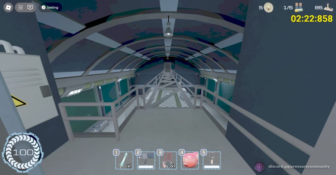 StraightBigDoubleSideUpperCatwalk