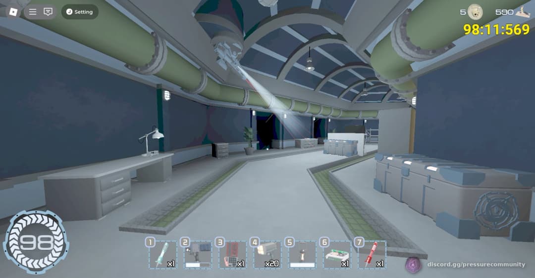 Turret4Way2Hallways
