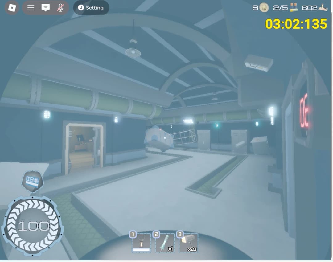 FloodedRightStraightW/Room2